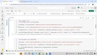 Basic Overview on How to read Parquet Files using Python Notebook in Microsoft Fabric