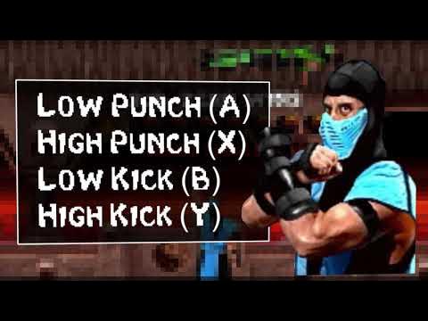 MORTAL KOMBAT 2 ( SUB ZERO FATALITY TUTORIAL )