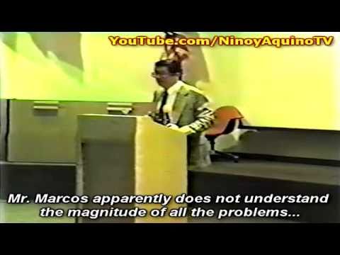 To commemorate his 78th birth anniversary (11-27-1932), here's a short video excerpt of a speech Ninoy Aquino delivered while in Dallas, Texas sometime during his furlough in the United States. He discussed the potentials of having big business opportunities for the land of Mindanao as well as job opportunities for Filipinos in the Middle East, which he believed would eventually put an end to the Muslim insurgency in the South. It's a vision he shared with a Muslim friend and fellow patriot, the late Sultan Rashid Lucman, who's a former Mindanao legislator and founder of the Bangsamoro Liberation Front (a Moro separatist group against Marcos). In addition, it was he who helped Ninoy acquire a fake passport in the name of "Marcial Bonifacio." Unfortunately, this is the only portion of the speech that we have; and we'll continue to find a full version of this undated video. Nonetheless, it was a great find that should be shared to all of our freedom-loving kababayans! =)