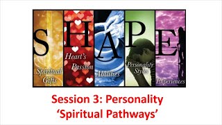 SHAPE Session 3 Extra - Spiritual Styles video