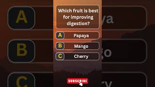 10 Super Healthy Fruits Quiz 🍎 | Test Your Nutrition Knowledge! #shorts #shortsfeed #ytshorts