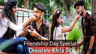 Chocolate Khila Do | Friendship Day Special | Getting Girls Number Prank With A Twist | Zia Kamal