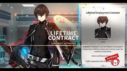 Counter:Side Arhat Joo Shiyoon Lifetime Contract