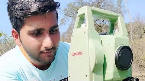 Survey By using Sanding Total Station /how to set up sanding ts northing set /start work everything.