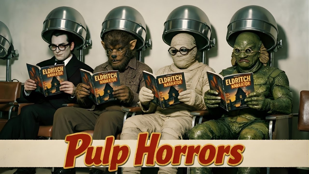 4 Rare Horror Gems from Vintage Pulp Magazines!