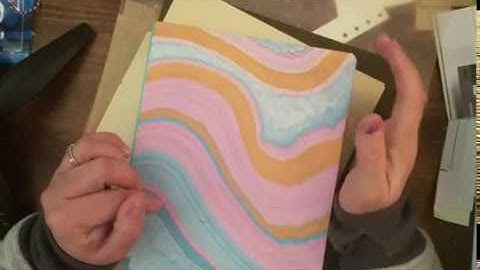 Making a ephemera folder like Roxy Creations  | full video