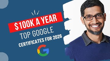 Top Google-certificaten die u GRATIS kunt leren (verdien meer dan $ 100.000 in 2026!)