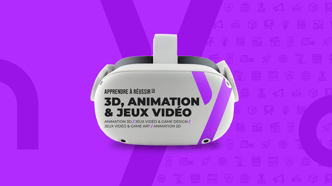 [FORMATION] - Découvrez notre formation Ynov Animation 3D Jeux Vidéo