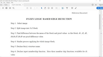 EDGE DETECTION TECHNIQUES USING FUZZY LOGIC