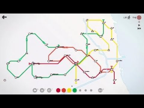 Mini Metro, Let's Play - Chicago - YouTube