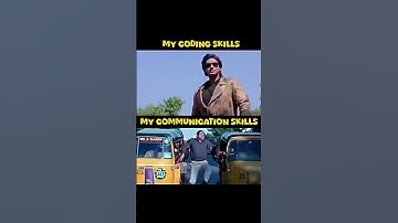 Coders Coding skills vs communication skills  #coding #programmer #memecoding #codingfun #shorts