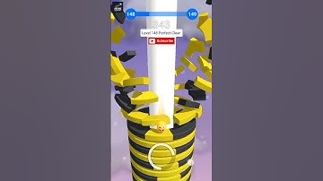 Stack Ball 🔥 Level 148 Perfect Clear in One Go 😱 | Insane Speed Run! #gaming #stackball #games
