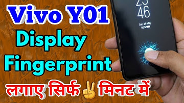 how to display fingerprint lock vivo y01 | vivo y01 me display fingerprint lock kaise lagaye