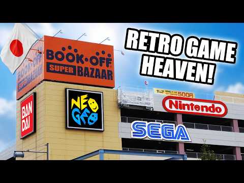 ほりだしものや Retro Game Hunting in a MASSIVE Japanese Thrift Store! - YouTube