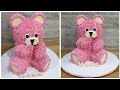 AMAZING PINK TEDDY BEAR CAKE/ VLOG #77