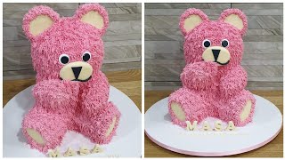 : AMAZING PINK TEDDY BEAR CAKE/ VLOG #77