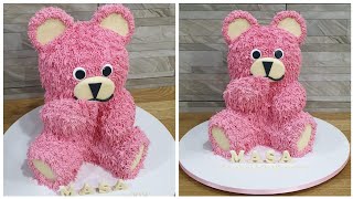 AMAZING PINK TEDDY BEAR CAKE/ VLOG #77