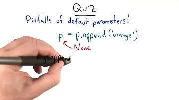 Pitfalls of Default Parameters - Intro to Computer Science