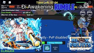 Roblox | Cùng anh em đi awakening skill cuối của trái Rumble V2 - Blox Fruits