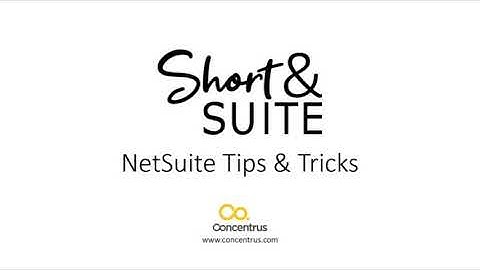 NetSuite Training: Short & 