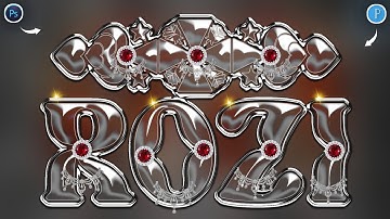 New Unique Glass Font Editing On Ps Touch PixelLab Step By Step Tutorial |Glass Font Dp Editing