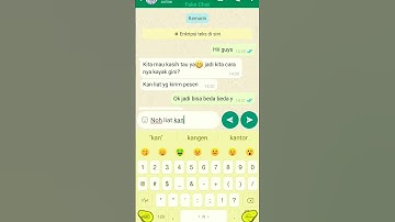 tutorial cara untuk chat tapi Bisa kita bales sendiri [ part 3 anding ]
