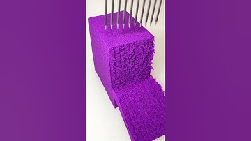 Satisfying Block of Kinetic Sand ASMR #shorts