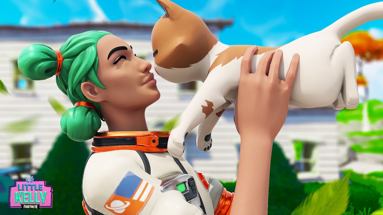 KIT KISSES HIS FIRST CRUSH | Fortnite Short Film