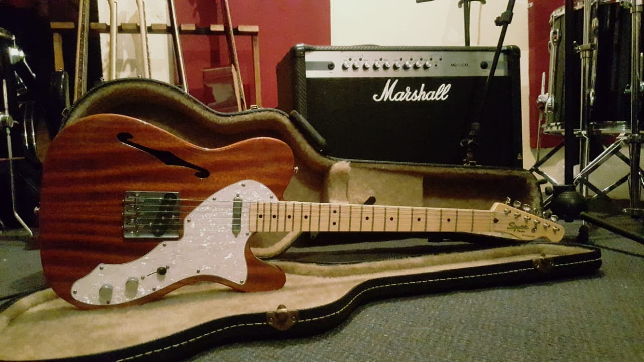squire thinline telecaster review