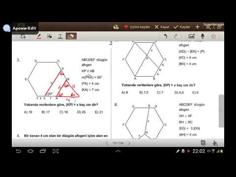 ÇOKGENLER 2 (Karekök YKS 2. Oturum Geometri Soru Bankası) (test 4-5-6)