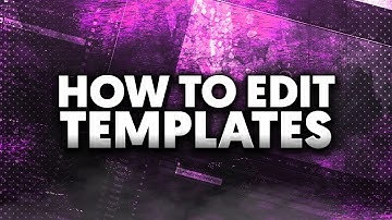 How To: Edit Templates in Adobe After Effects CC