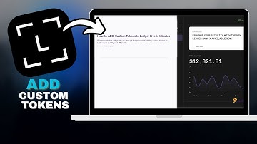 How to ADD Custom Tokens to Ledger Live in Minutes in SECONDS!