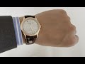 New 2021 Patek Philippe Calatrava 6119R Wrist View