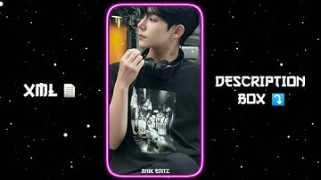 NEW ATTITUDE XML 😈✨ ALIGHT MOTION TREND SONG XML FILE 🔥🦋 || BY @anik_editz69