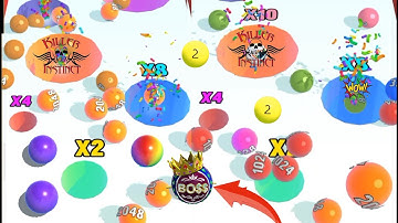 Ball Stack 2048 | Beards stack 2048 video games walkthrough Android iOS New Update All Levels