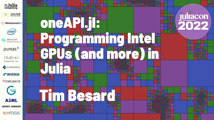 oneAPI.jl: Programming Intel GPUs (and More) in Julia | Tim Besard | JuliaCon 2022 - DayDayNews