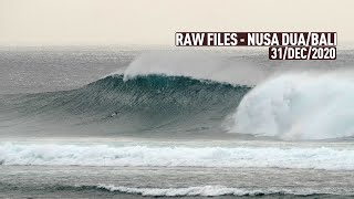 Solid Glassy Morning - NusaDua Left (and Right) - RAWFILES - 31/DEC/2020 4k