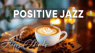 Позитивный джаз ☕ Хорошее настроение с мягким джазом и светом свечей для работы и учебы