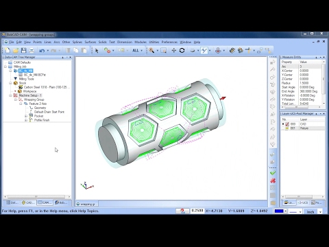 Wrapping Groups - BobCAD-CAM Quick Tips