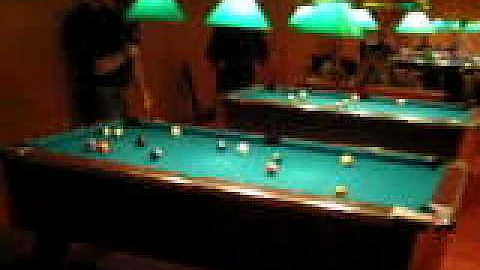 Rick Messina pool table runout