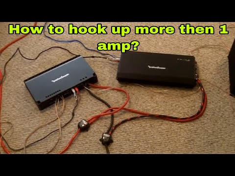 How To Hook Up More Then 1 Amp