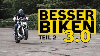 Besser Biken 3.0 - Motorrad richtig parken, schieben, wenden am Hang