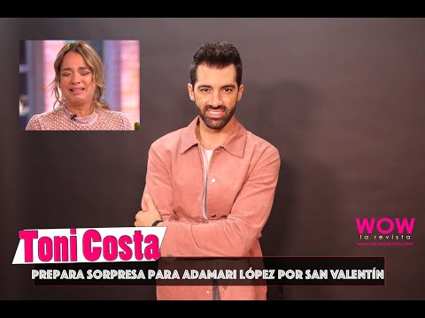 Video: Toni Costa Sorprende Adamari López A San Valentino