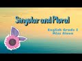 English Grade 2, Singular and Plural