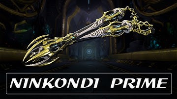 Warframe Weapon Encyclopedia - Ninkondi Prime (2023)
