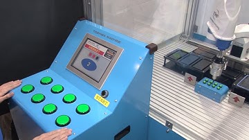 NEW SCARA robot THE400 Tracking Performance and Accurate movement demonstration at iREX 2017