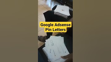 Google Adsense Pin Letters #Googleadsense #pinverificationadsense #Adsenseapproval #adsense #admob