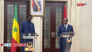 Guinée Bissau : Le Discours que le Pr. Bassirou Diomaye a tenu au Président Embalo