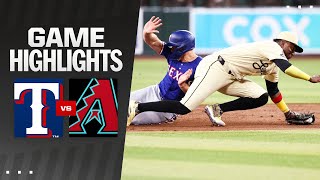 Rangers vs. D-backs Game Highlights (9/10/24) | MLB Highlights