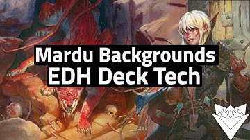 Mardu Backgrounds | Commander (EDH) DeckTech | Silvar/Trynn Partner